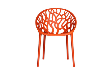 Millie Trellis Garden Chairs - Orange - Fervor + Hue