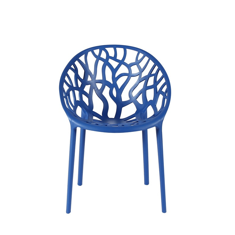 Millie Trellis Garden Chair - Midnight Blue Available 1st week May Pre Order Now - Fervor + Hue