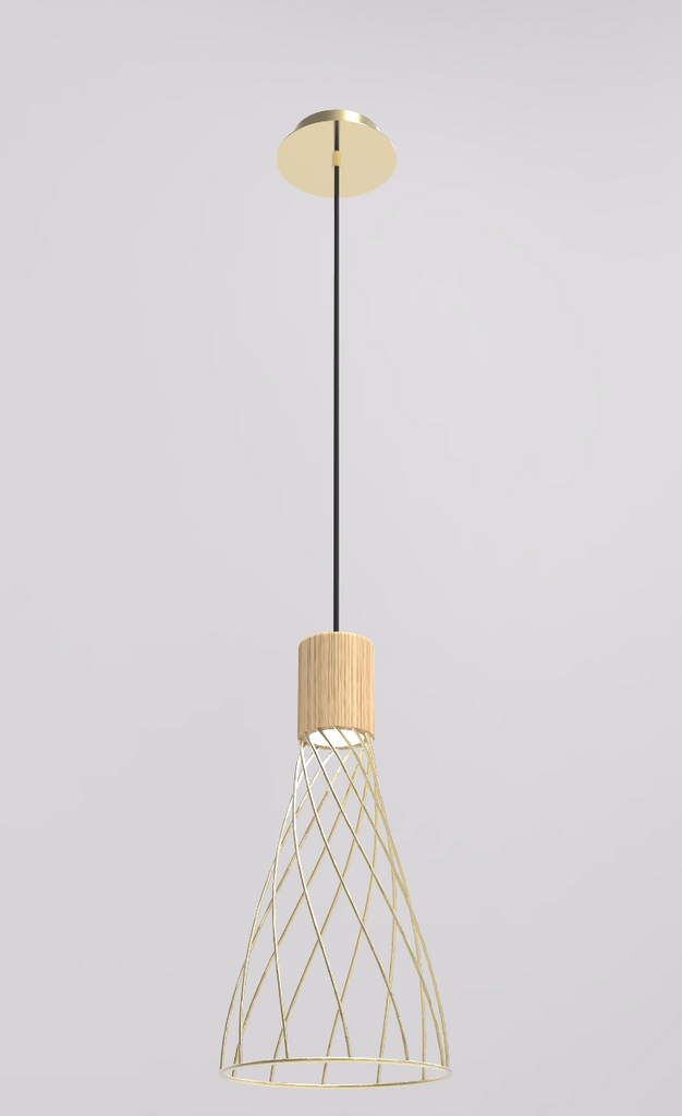 Reno Ceiling Pendant Gd M SP1M - Fervor + Hue