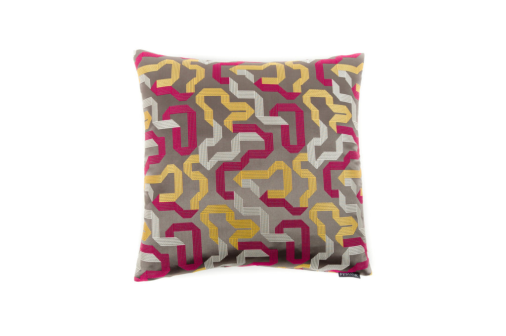 Cushion Gatsby Ribbon Spice - Fervor + Hue