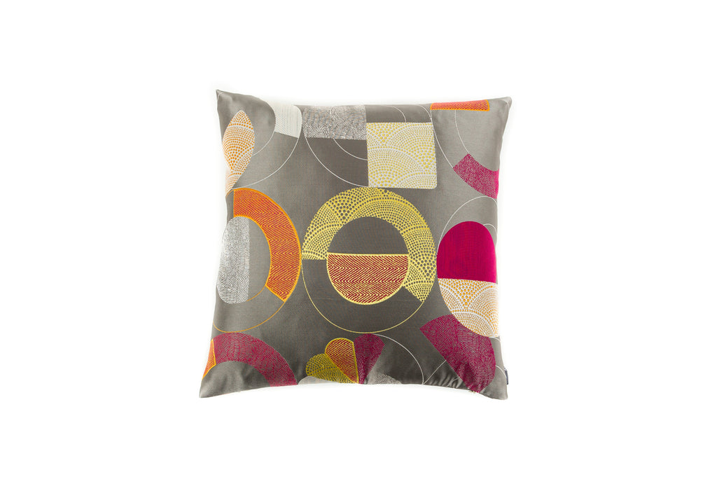 Cushion Gatsby Circle Spice Multi - Fervor + Hue