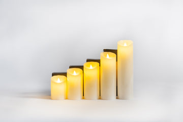 Battery Operated Candles With Timer - Fervor + Hue